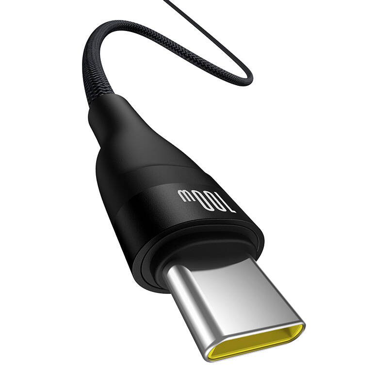 Charging Cable Baseus Flash 2 USB to USB-C 100W, 2m (black) - Image 5