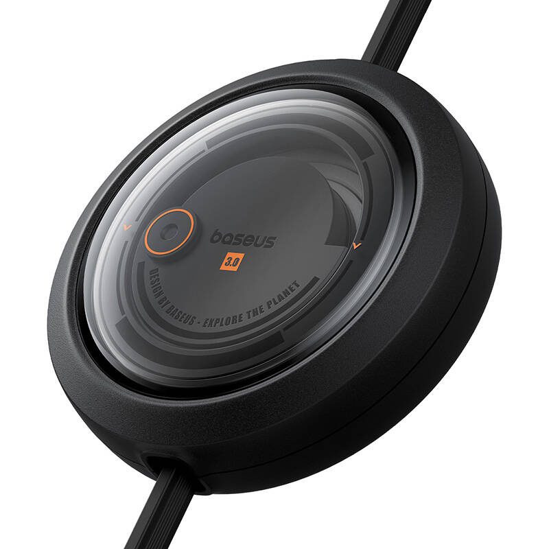 3-in-1 Baseus Free2Draw USB to M+L+C 100W cable, 1.1 m (black) - Image 4