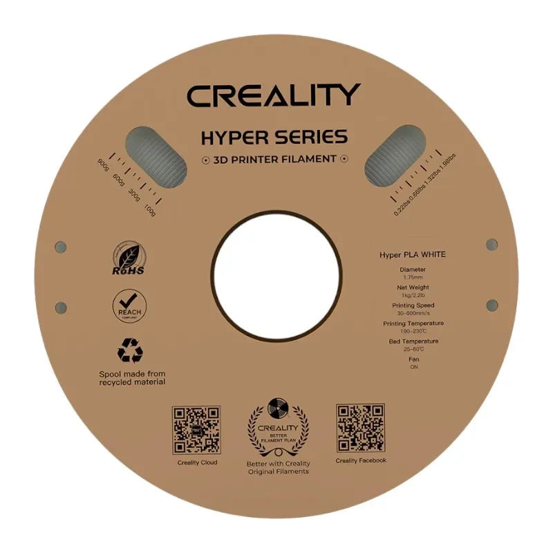 Hyper PLA Filament Creality (White) - Image 4