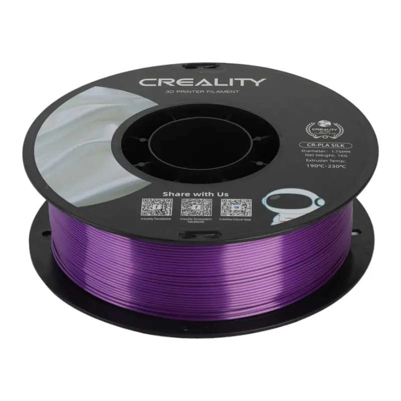 CR-Silk PLA Filament Creality (Purple) - Image 5