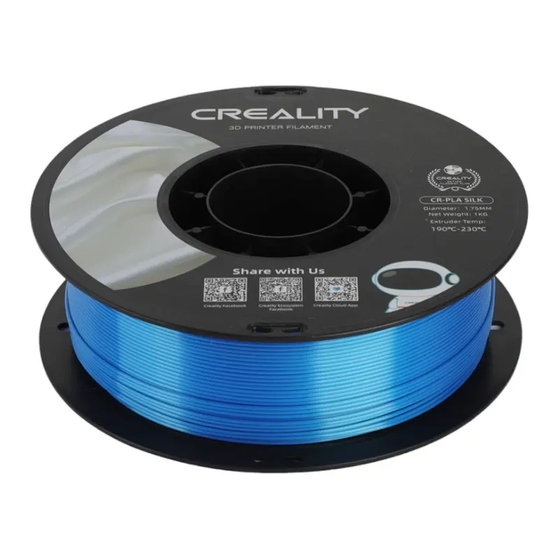CR-Silk PLA Filament Creality (Blue) - Image 3