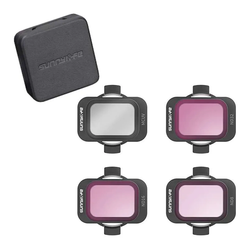 Set of 4 filters Sunnylife MCUV, ND8/16/32 for DJI Avata 2 - Image 6
