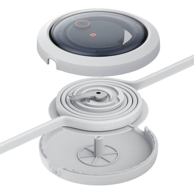 Fast Charging Cable 3in1 Baseus Free2Draw USB-C to USB-C/Lightning/Micro 100W, 1,1m (white) - Image 4