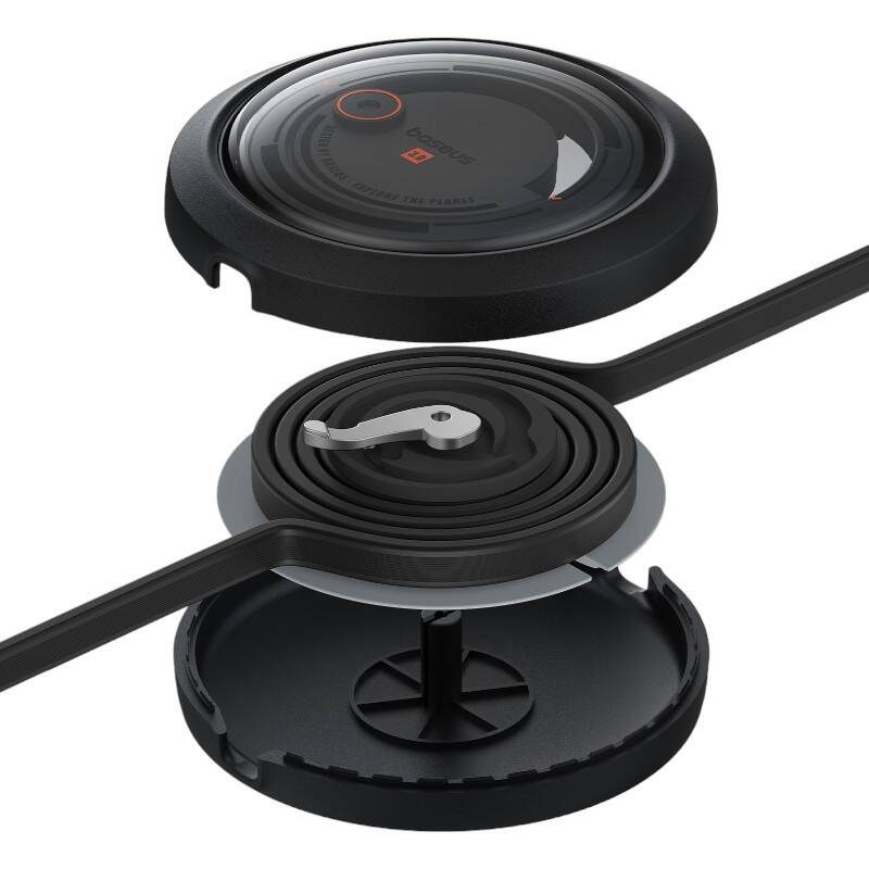 Fast Charging Cable 3in1 Baseus Free2Draw USB-C to USB-C/Lightning/Micro 100W, 1,1m (black) - Image 5