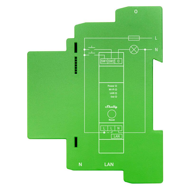 Shelly Pro Dimmer 1 DIN Rail Smart Switch, 1-channel - Image 3