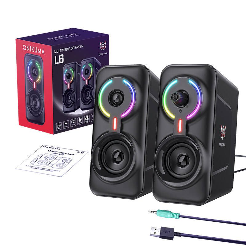 ONIKUMA L6 Multimedia Gaming Speaker with BT5.0 - Image 2