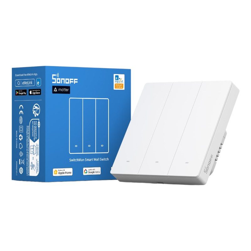 SONOFF M5-3C-86W WiFi Matter smart wall switch (3-channel) - Image 6