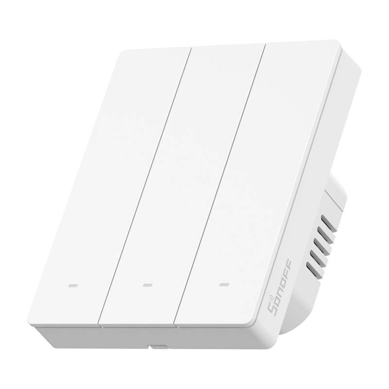 SONOFF M5-3C-80W WiFi Matter smart wall switch (3-channel, for frame) - Image 2