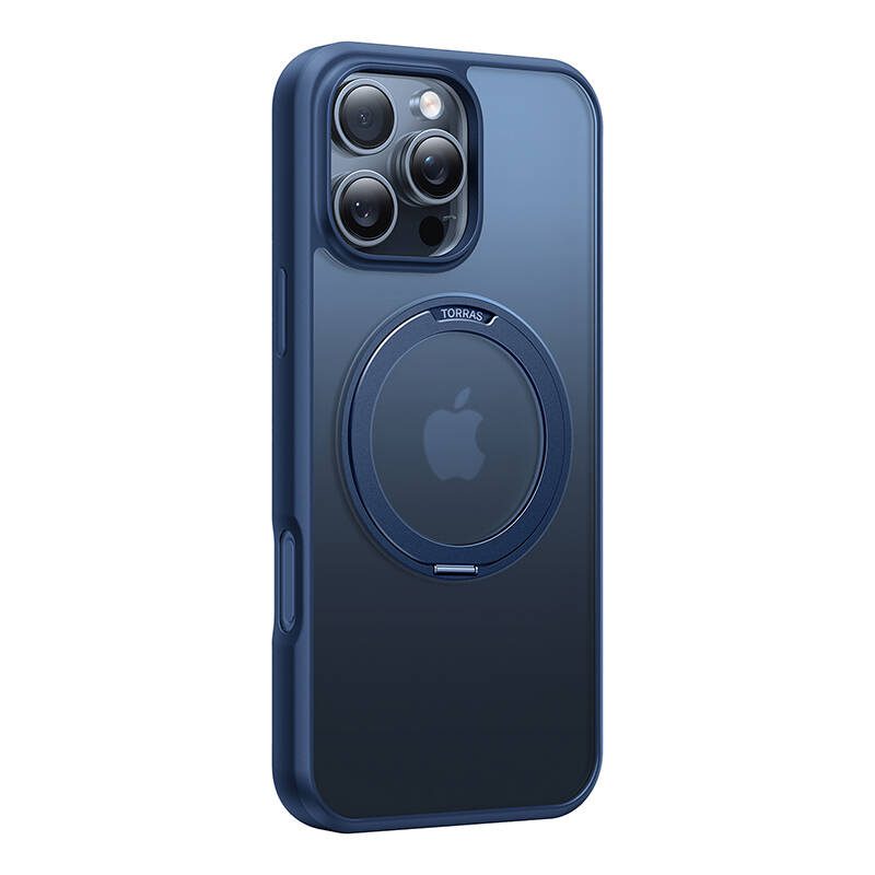 Torras Ostand Pro Case for iPhone 16 Pro (Blue) - Image 2