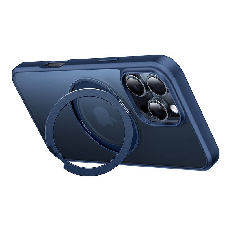 Torras Ostand Pro Case for iPhone 16 Pro (Blue) - Image 3