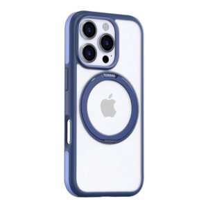 Torras Ostand R Fusion Case for iPhone 16 Pro Max (Blue)