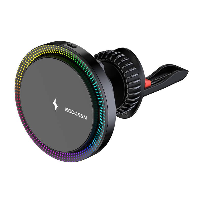 Rocoren RCZJ-XK01 wireless car charger, 15W (black) - Image 3