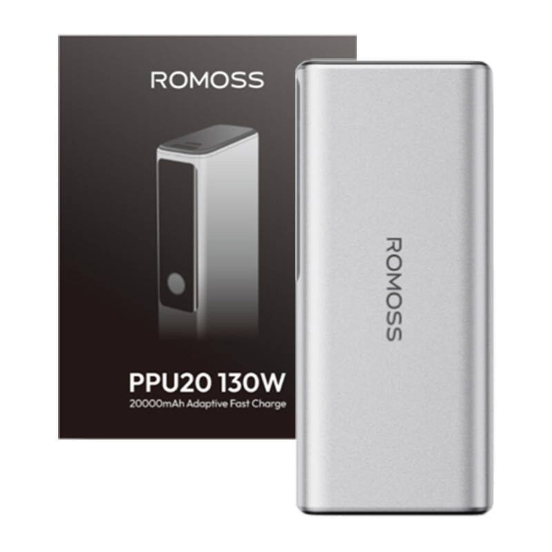 Romoss PPU20 20000mAh 130W Powerbank (silver) - Image 2