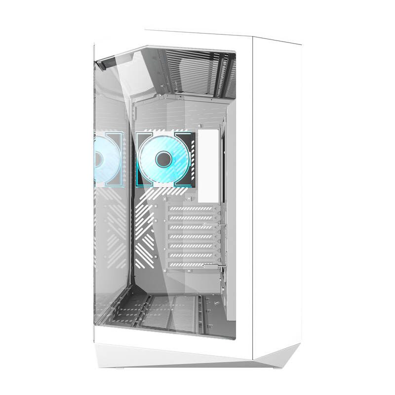 Darkflash DY470 computer case (white) + 4 fans - Image 4