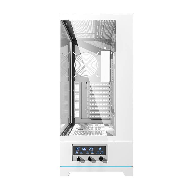 Darkflash DY451L computer case without fans (white) - Image 2