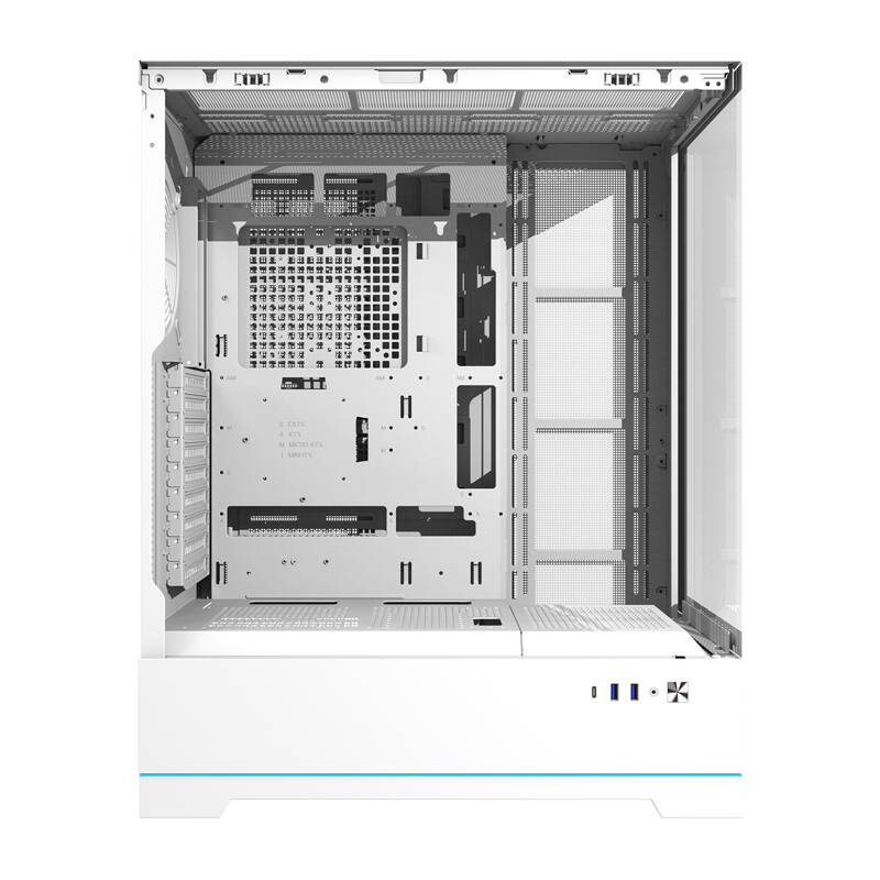 Darkflash DY451L computer case without fans (white) - Image 6