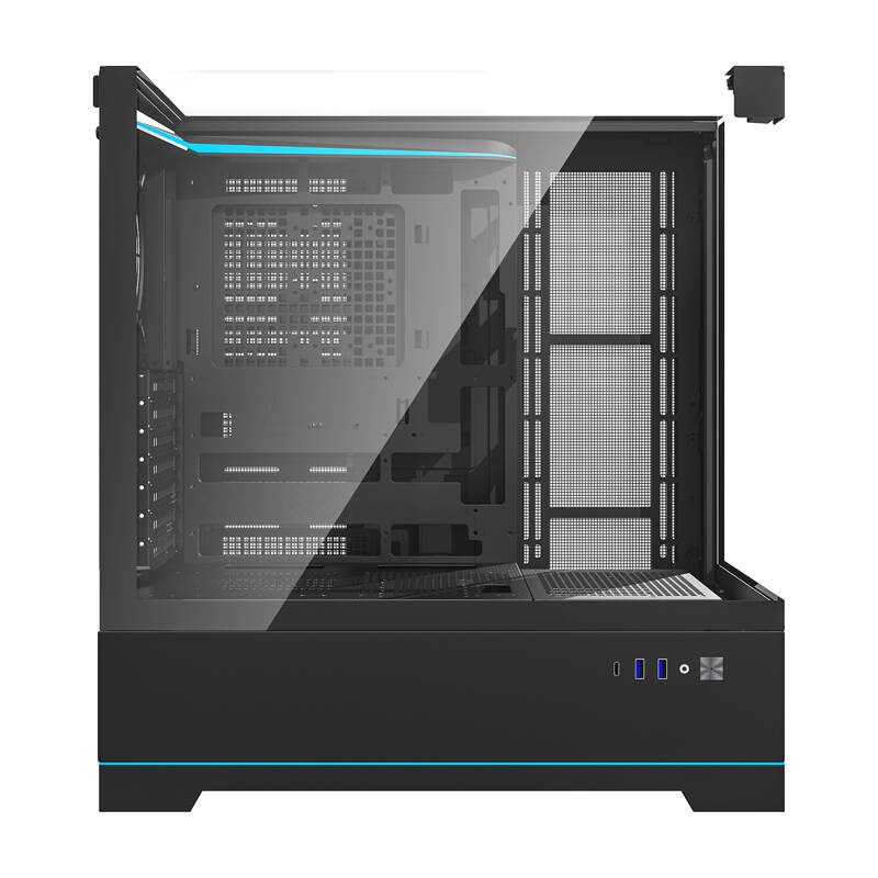 Darkflash DY450 computer case without fans (black) - Image 5