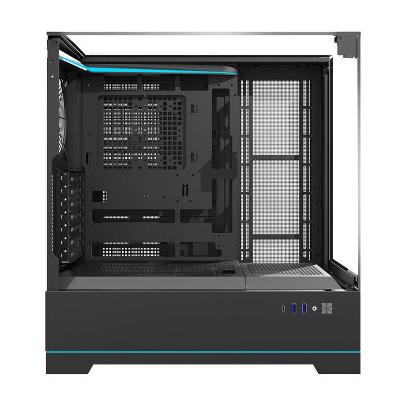 Darkflash DY450 computer case without fans (black) - Image 4