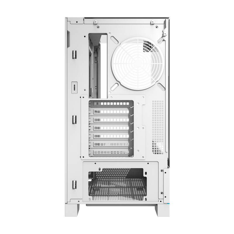Darkflash DY450 computer case without fans (white) - Image 4