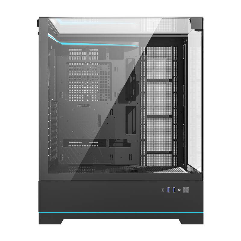 Darkflash DY450L computer case without fans (black) - Image 4