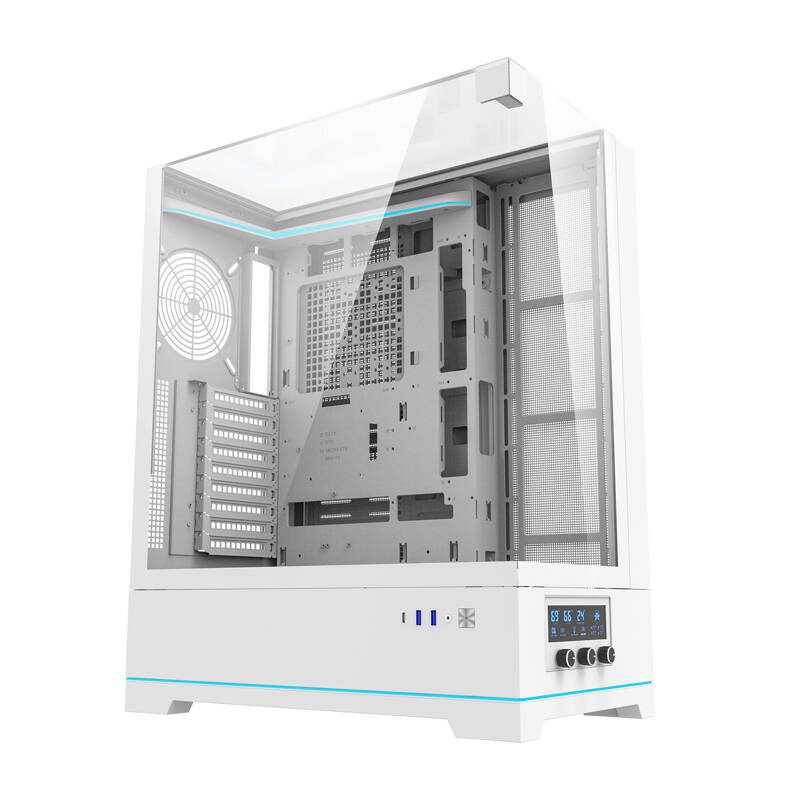 Darkflash DY450L computer case without fans (white) - Image 2