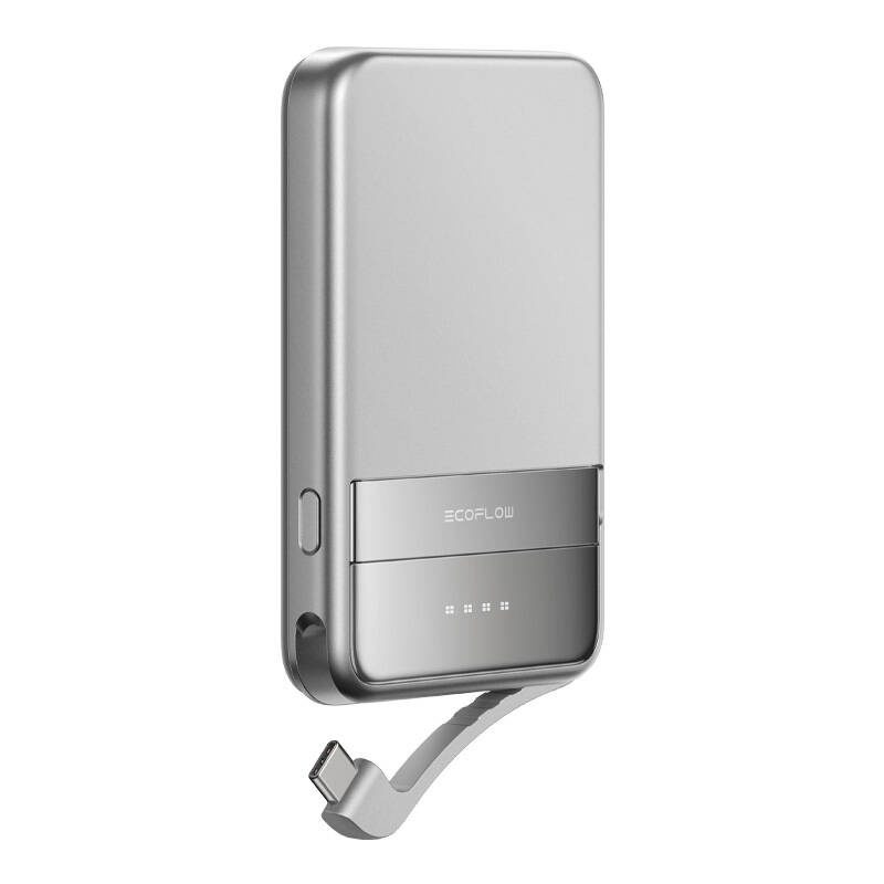 EcoFlow RAPID magnetic powerbank, 5000mAh, (silver).