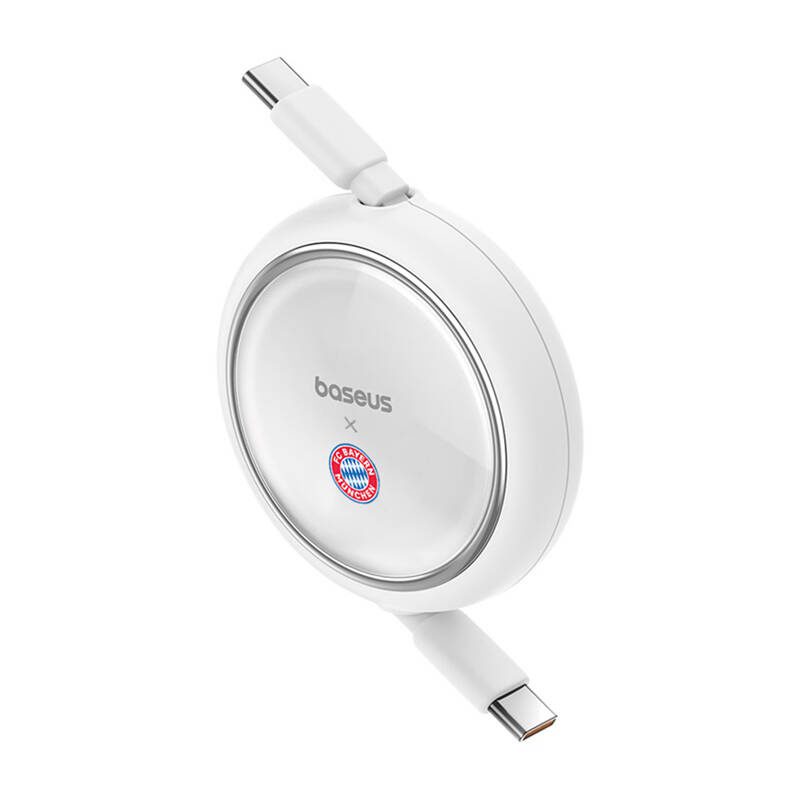 Baseus USB-C to USB-C 100W Charging Cable (White) Bayern Edition - Image 2