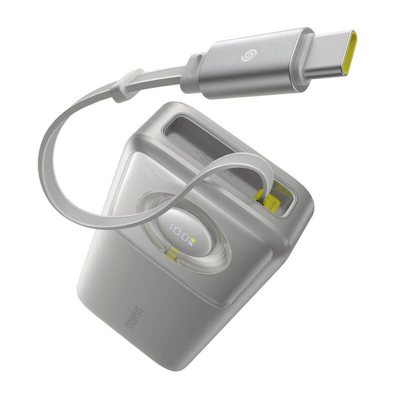 Powerbank Baseus OS Free2Pull 20000mAh 65W + cable (szary) - Image 6