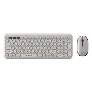 Havit KB254GCM wireless 2-in-1 gaming set keyboard + mouse (grey) (QWERTY)