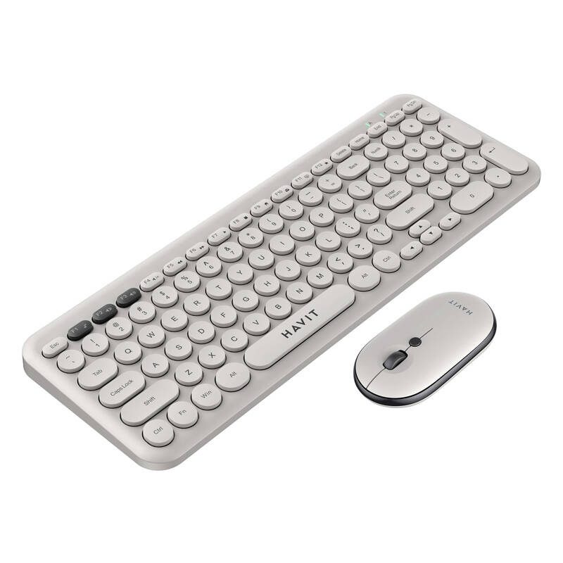 Havit KB254GCM wireless 2-in-1 gaming set keyboard + mouse (grey) (QWERTY) - Image 2