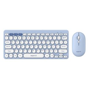 Havit KB279GCM wireless 2-in-1 gaming set keyboard + mouse (blue) (QWERTY)