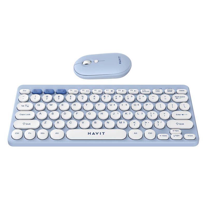 Havit KB279GCM wireless 2-in-1 gaming set keyboard + mouse (blue) (QWERTY) - Image 2
