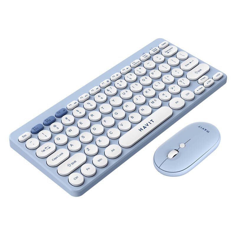 Havit KB279GCM wireless 2-in-1 gaming set keyboard + mouse (blue) (QWERTY) - Image 3