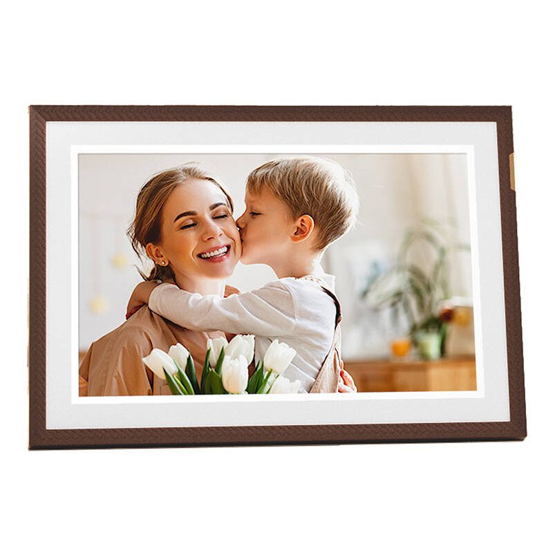 Arzopa D10 10.1" digital frame (dark brown) - Image 3
