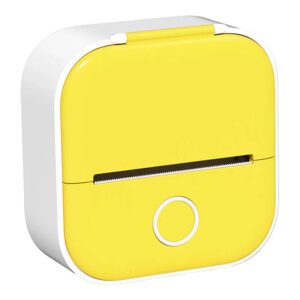 Phomemo T02 portable label printer (yellow)