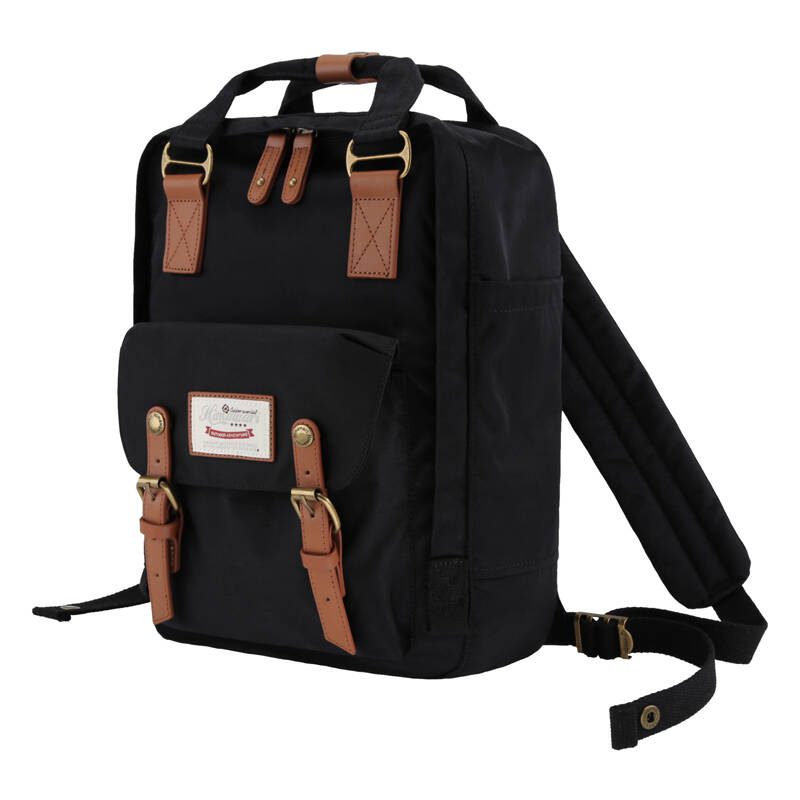 Himawari 188L black and brown 14'' laptop backpack - Image 2