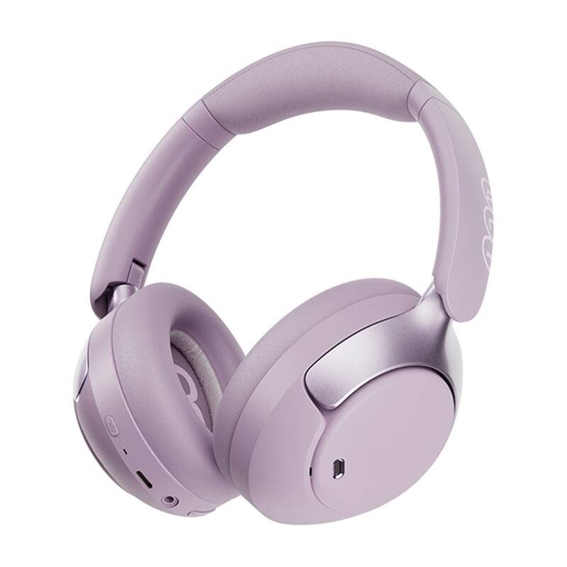 QCY H3 pro ANC wireless headphones (purple) - Image 2