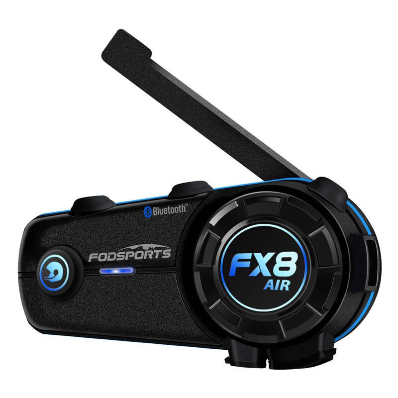 Fodsports FX8 Air motorcycle intercom two-pack (black) - Image 3
