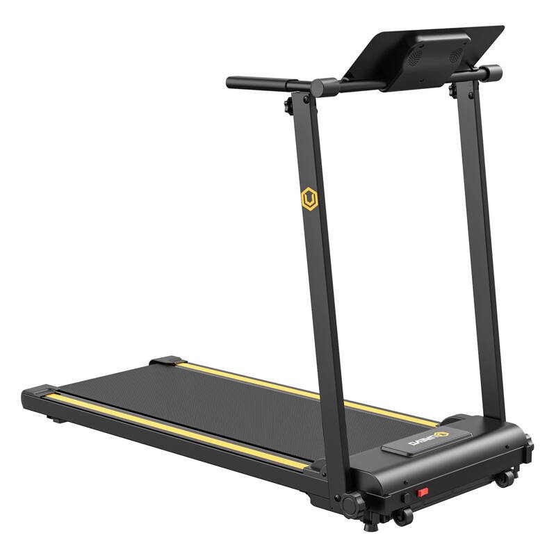 UREVO Foldi Mini folding electric treadmill (black and orange) - Image 2
