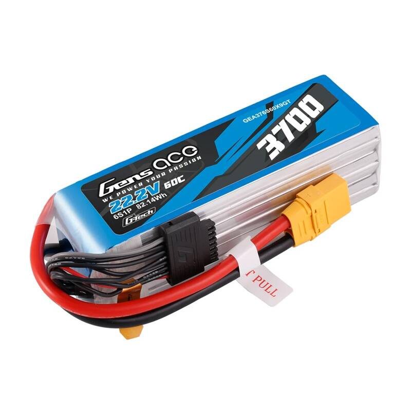 Accumulator Lipo Gens Ace G-Tech 3700mAh 22.2V 60C 6S1P XT90 - Image 4