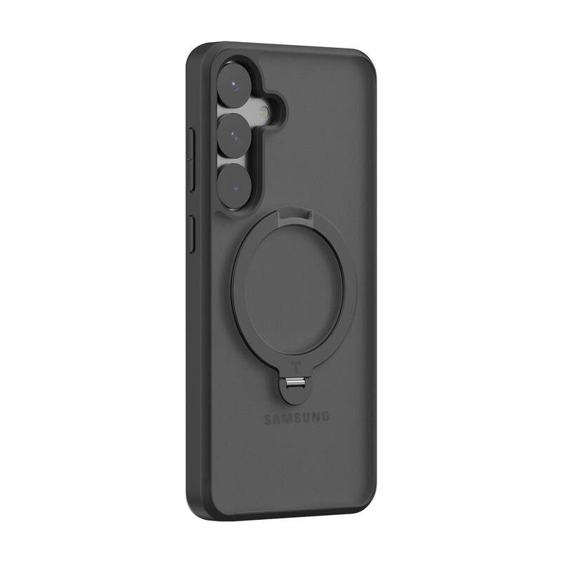 Torras Ostand Spin Series Phone Case for Samsung S25+ (black) - Image 2