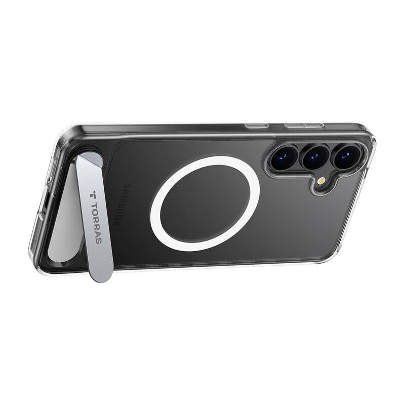 Torras Pstand Series phone case for Samsung S25+ (transparent) - Image 2