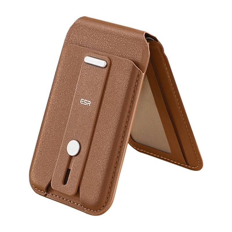 ESR magnetic wallet with stand function (brown) - Image 3