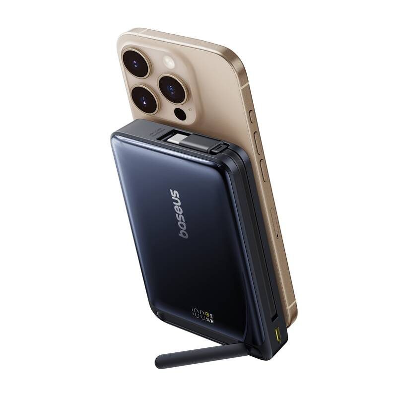 Baseus Nomos Qi2 magnetic powerbank, USB-C 10000mAh 45W - Image 4