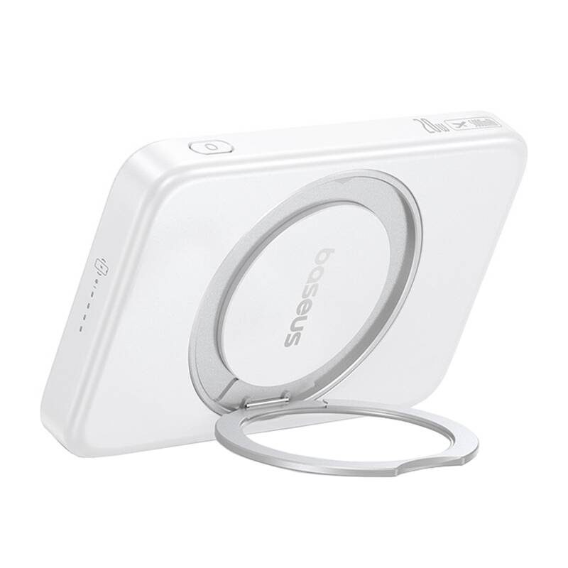 Baseus magnetic powerbank with stand PicoGo Qi2 5000mAh 20W - Image 2