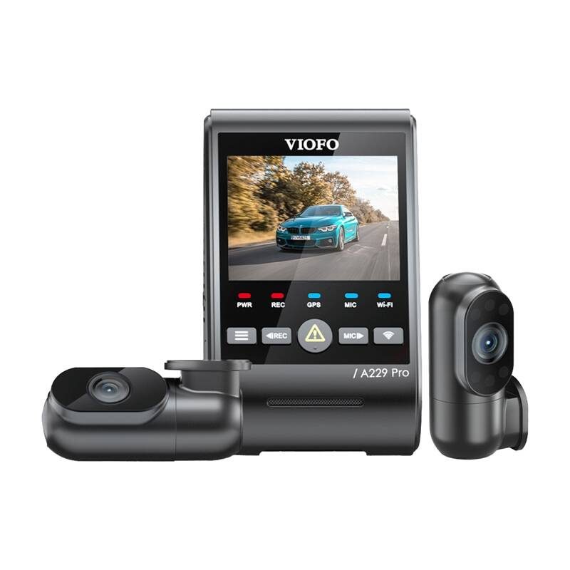 VIOFO A229 PRO 3CH 4K + 2K + 1080P WiFi, GPS - Image 4