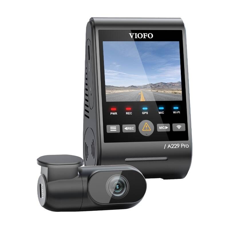 VIOFO A229 PRO 2CH 4K + 2K WiFi, GPS - Image 2