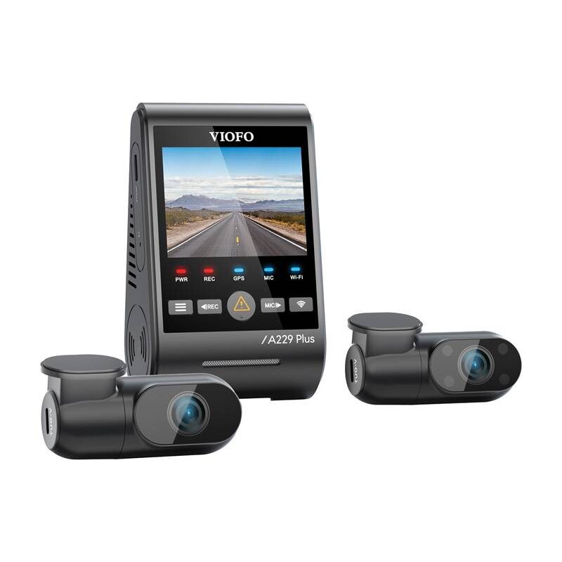 VIOFO A229 PLUS 3CH 2K + 1080p WiFi, GPS - Image 2