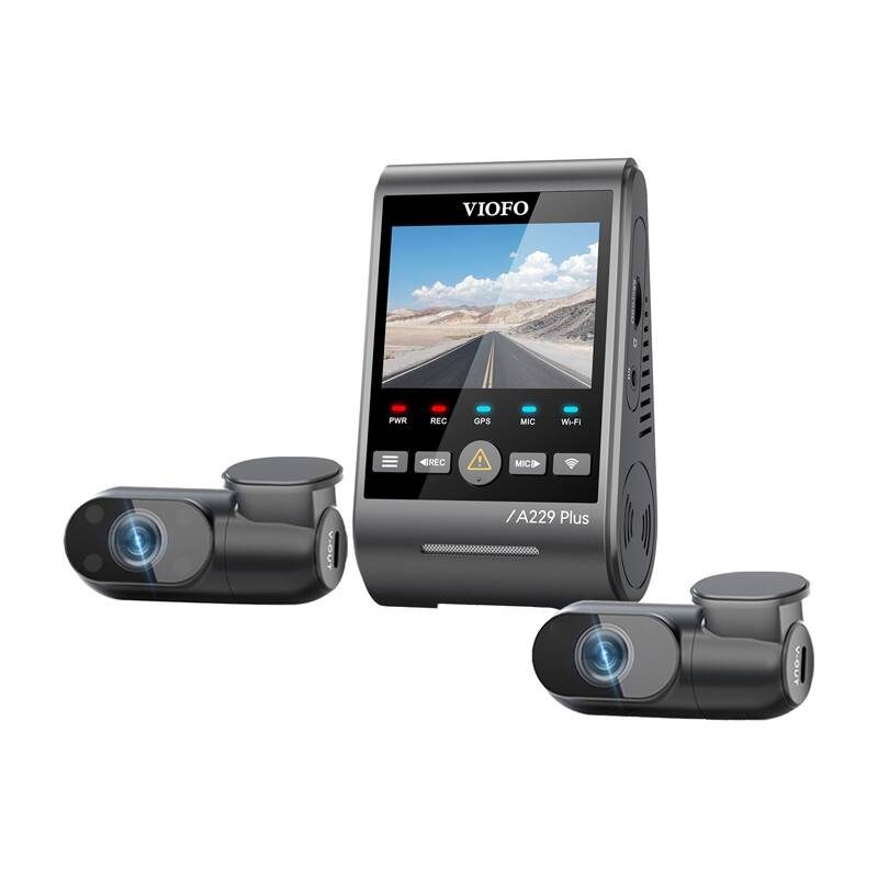 VIOFO A229 PLUS 3CH 2K + 1080p WiFi, GPS - Image 3
