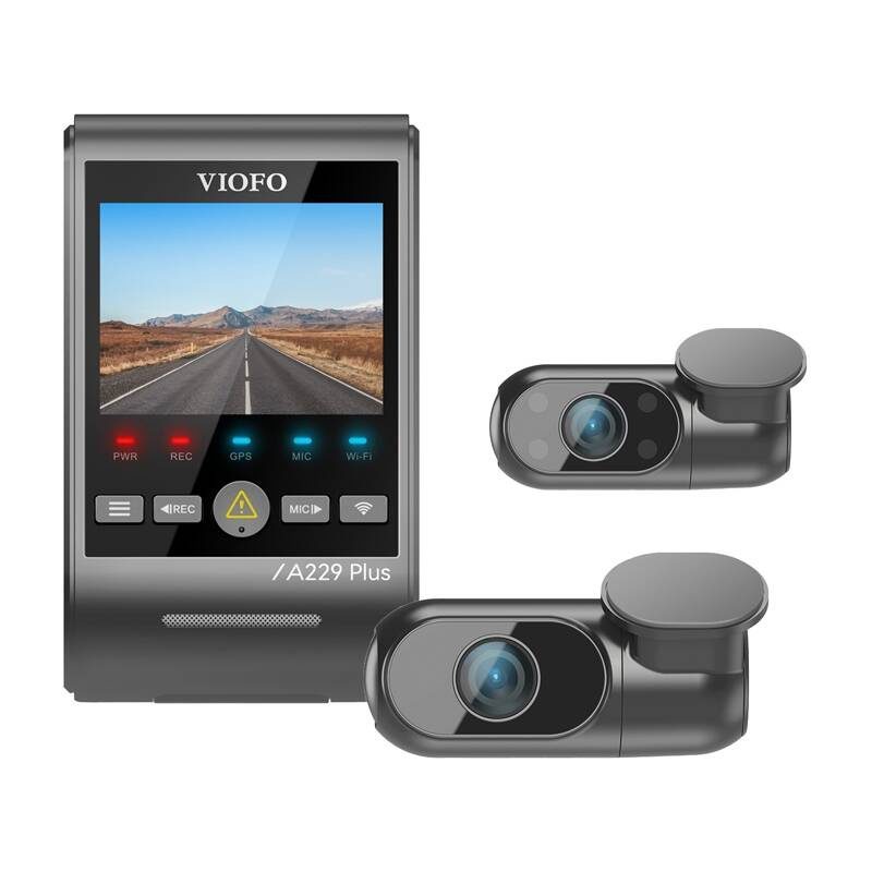 VIOFO A229 PLUS 3CH 2K + 1080p WiFi, GPS - Image 4